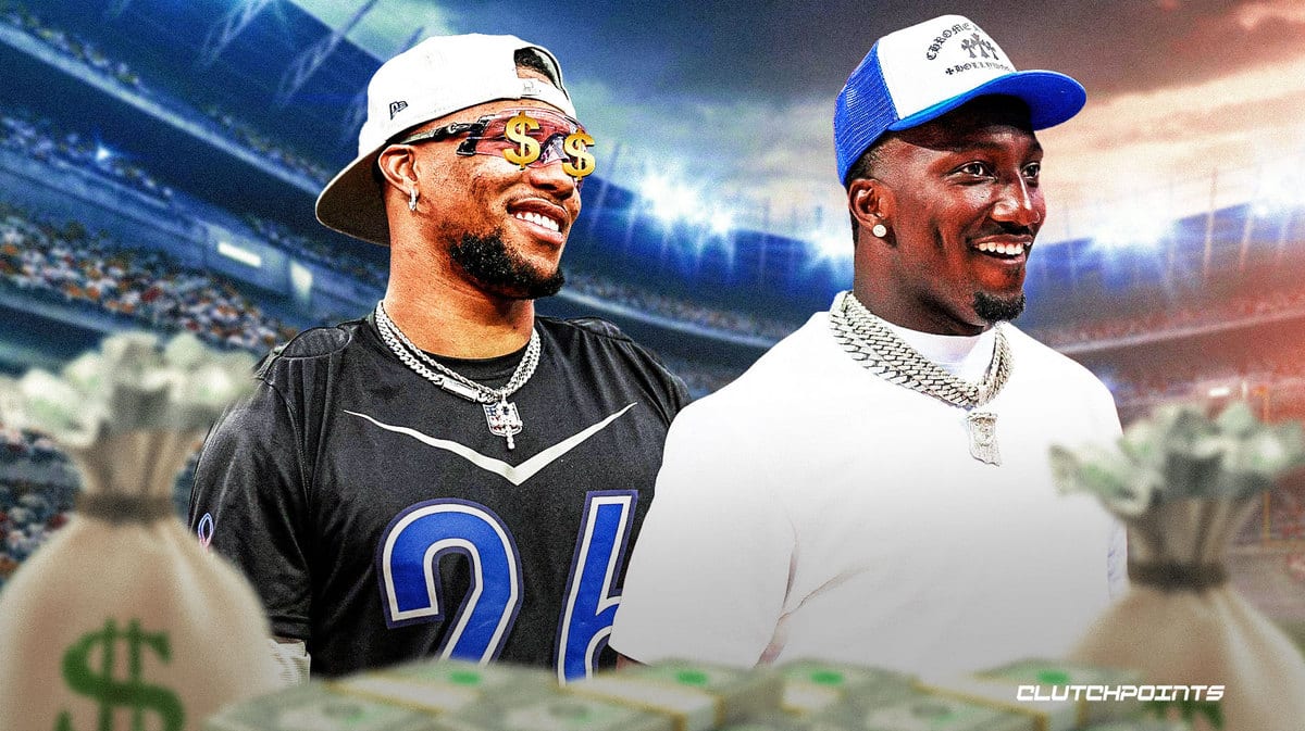 Deebo Samuel, Saquon Barkley, running backs