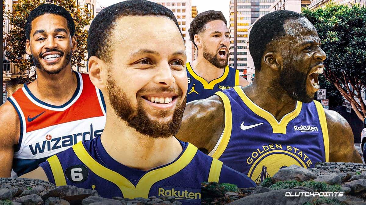 Warriors, Draymond Green, Stephen Curry, Klay Thompson, Jordan Poole