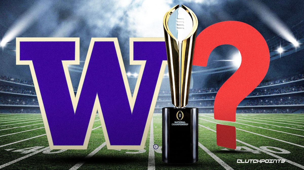 Washington football, Huskies, Georgia football, Michigan football, Alabama football