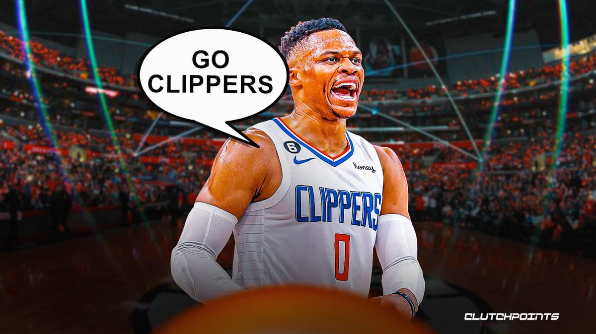 Los Angeles Clippers Russell Westbrook 2022-23 Black Statement