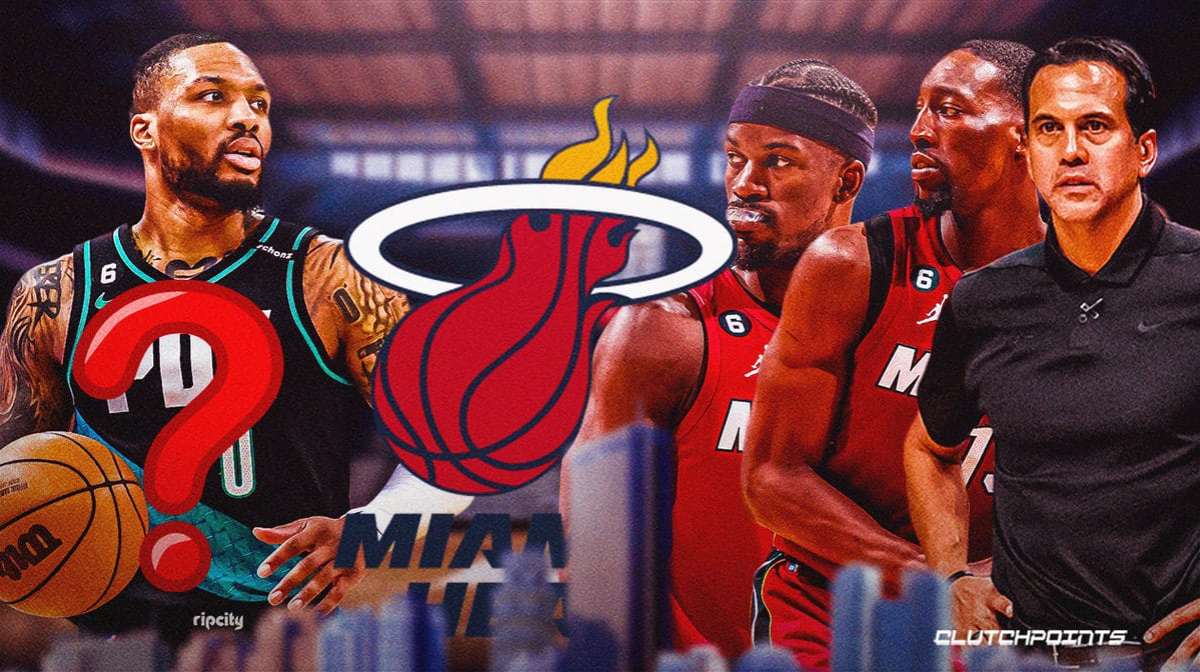 Jimmy Butler, Bam Adebayo, Miami Heat, Damian Lillard