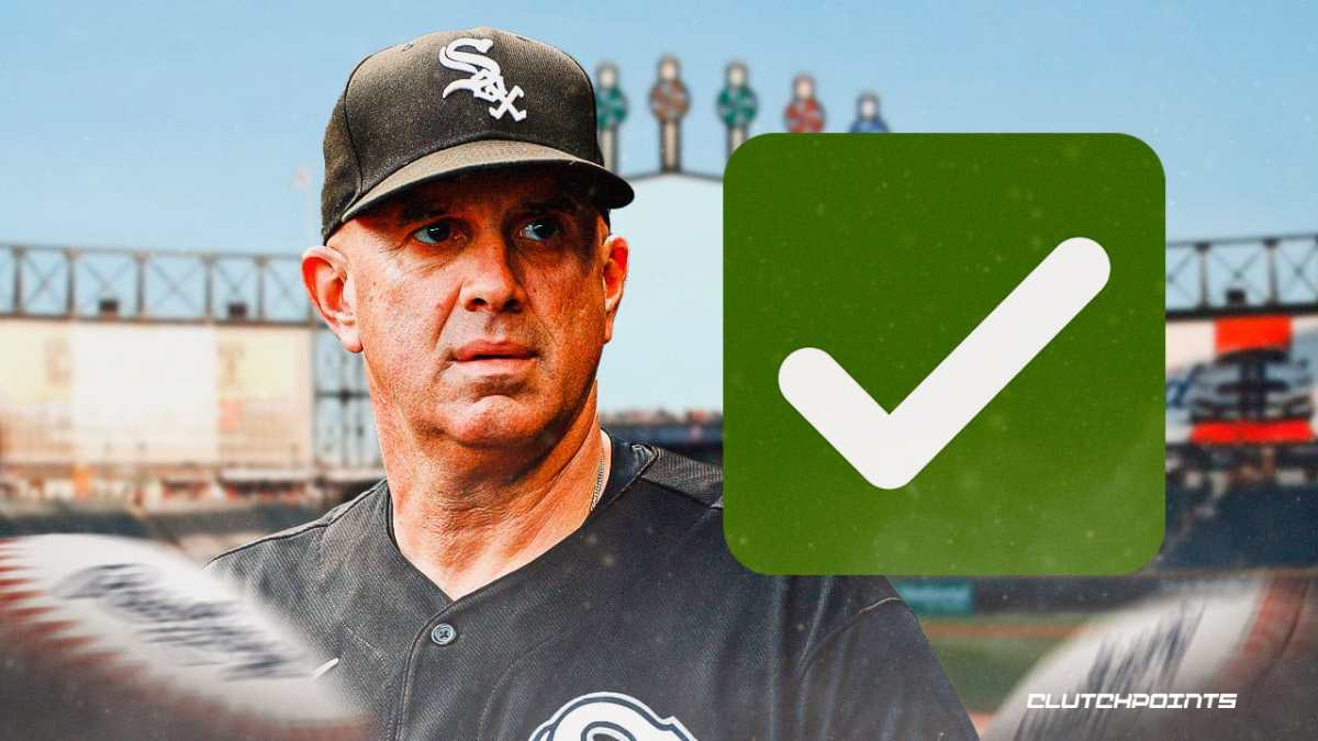White Sox manager, Pedro Grifol, White Sox general manager, Chris Getz