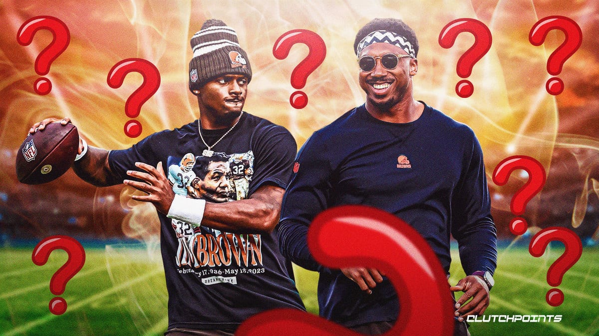 Deshaun Watson, Myles Garrett, Browns, NFL Preseason