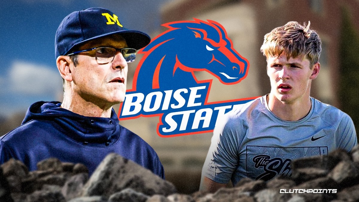 Michigan football, Boise State football, Wolverines, Jim Harbaugh, Gatlin Bair