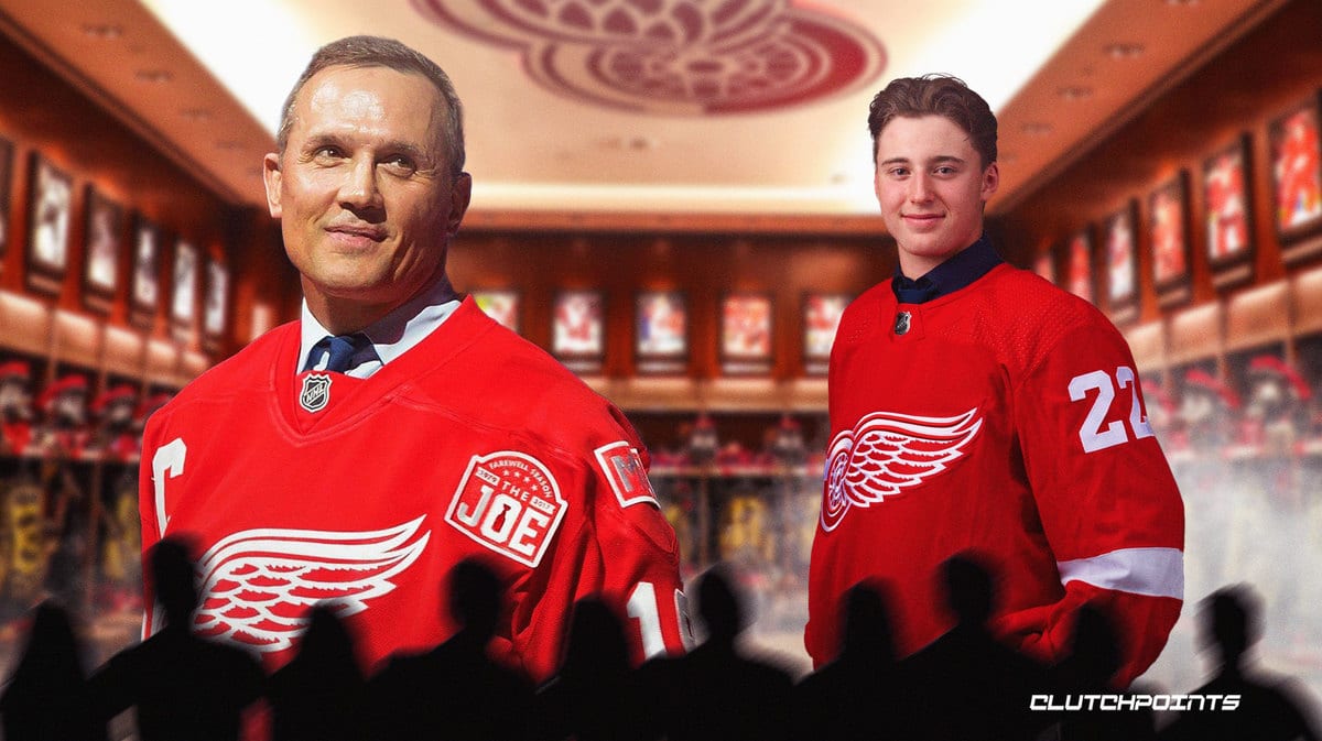 Steve Yzerman of the Campbell Conference and the Detroit Red Wings