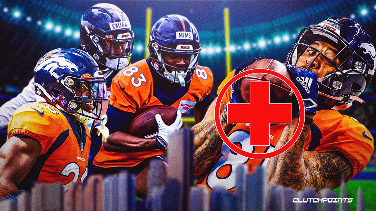 Denver Broncos WR Tim Patrick Out (Achilles Injury) 