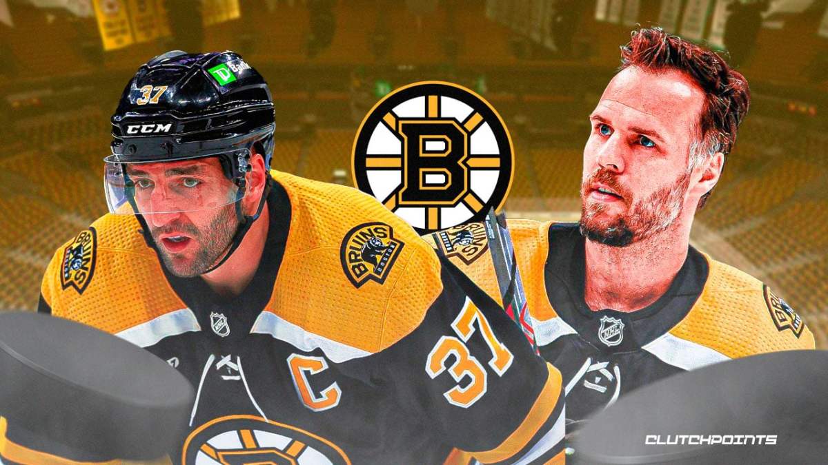 Bruins, David Krejci, Patrice Bergeron, Charlie McAvoy, Bruins captain