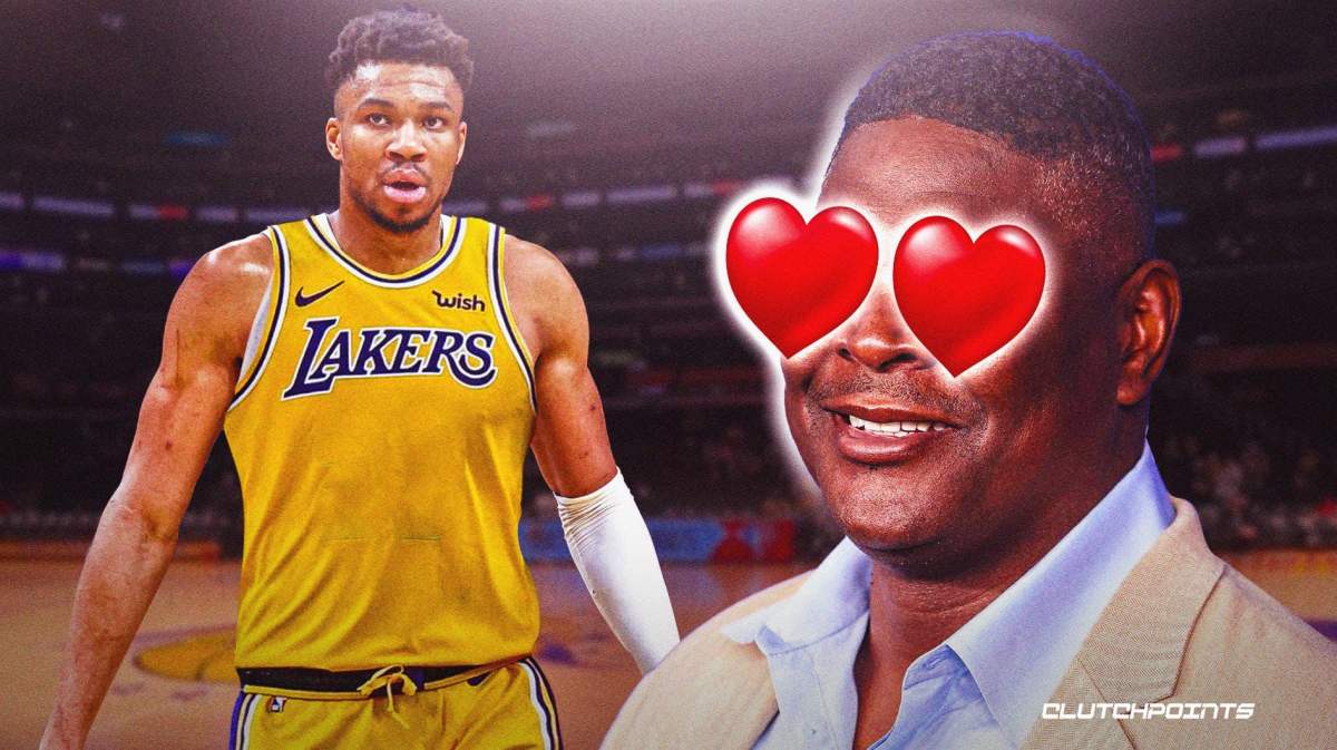 Keyshawn Johnson, Giannis Antetokounmpo, Lakers, Bucks