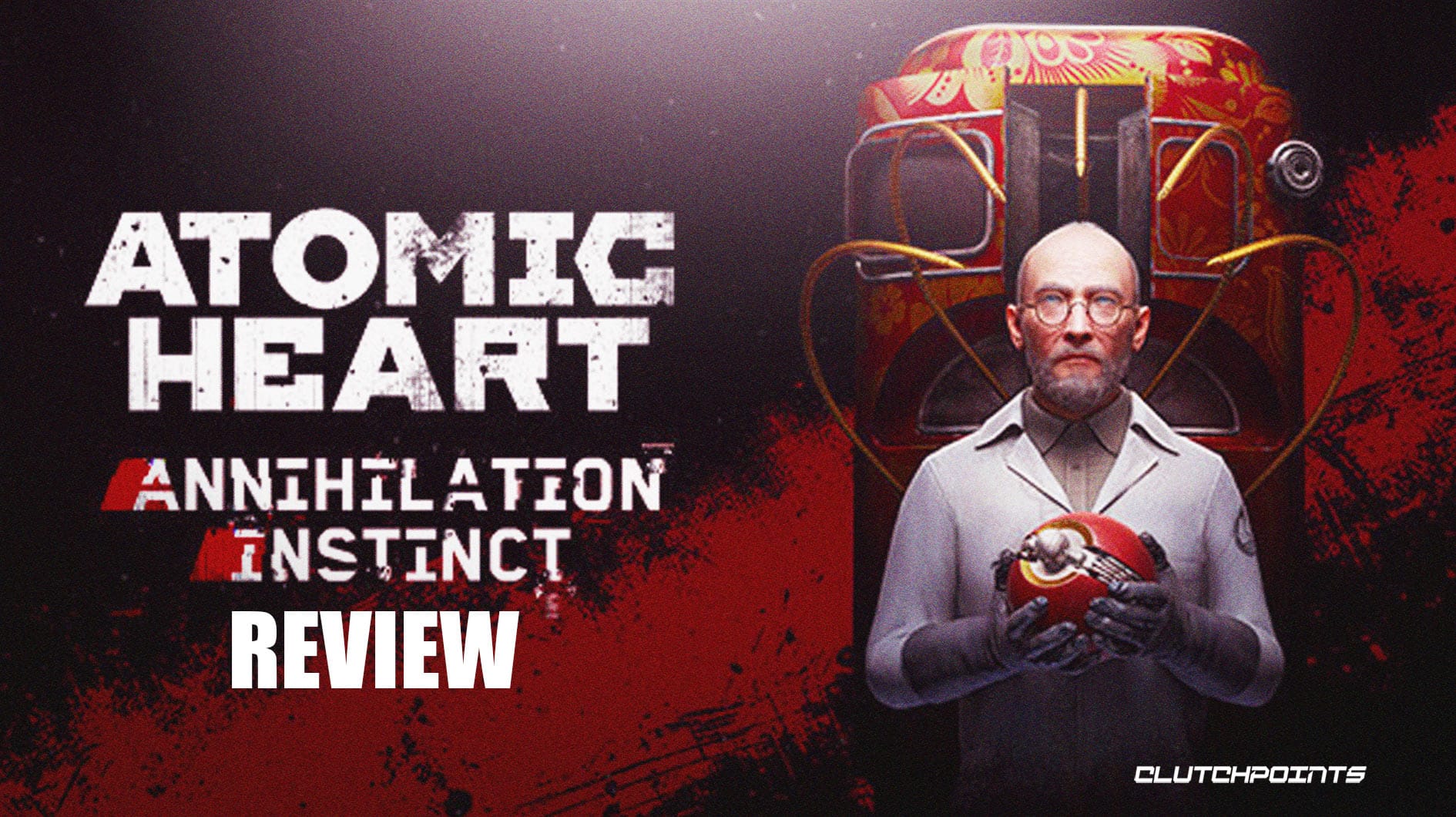 Atomic Heart Game HD Wallpaper - Futuristic Encounter