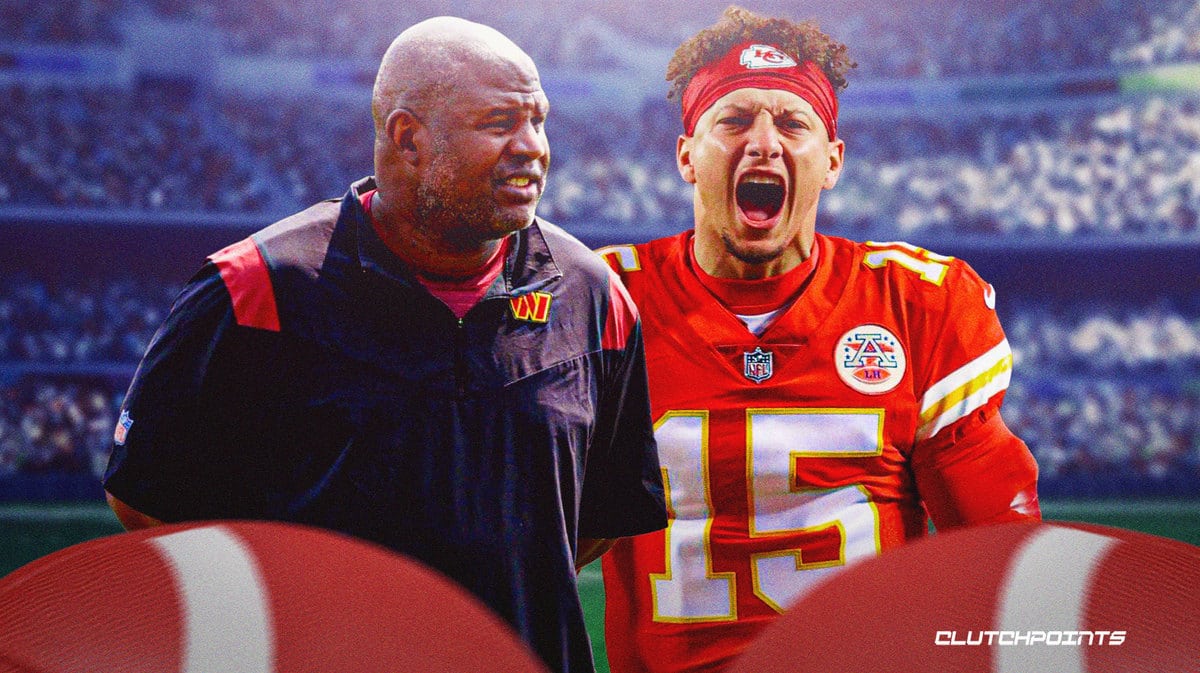 Patrick Mahomes, Eric Bieniemy, Washington Commanders, Kansas City Chiefs
