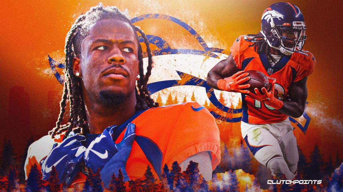 Denver Broncos Jerry Jeudy wide receiver hamstring injury