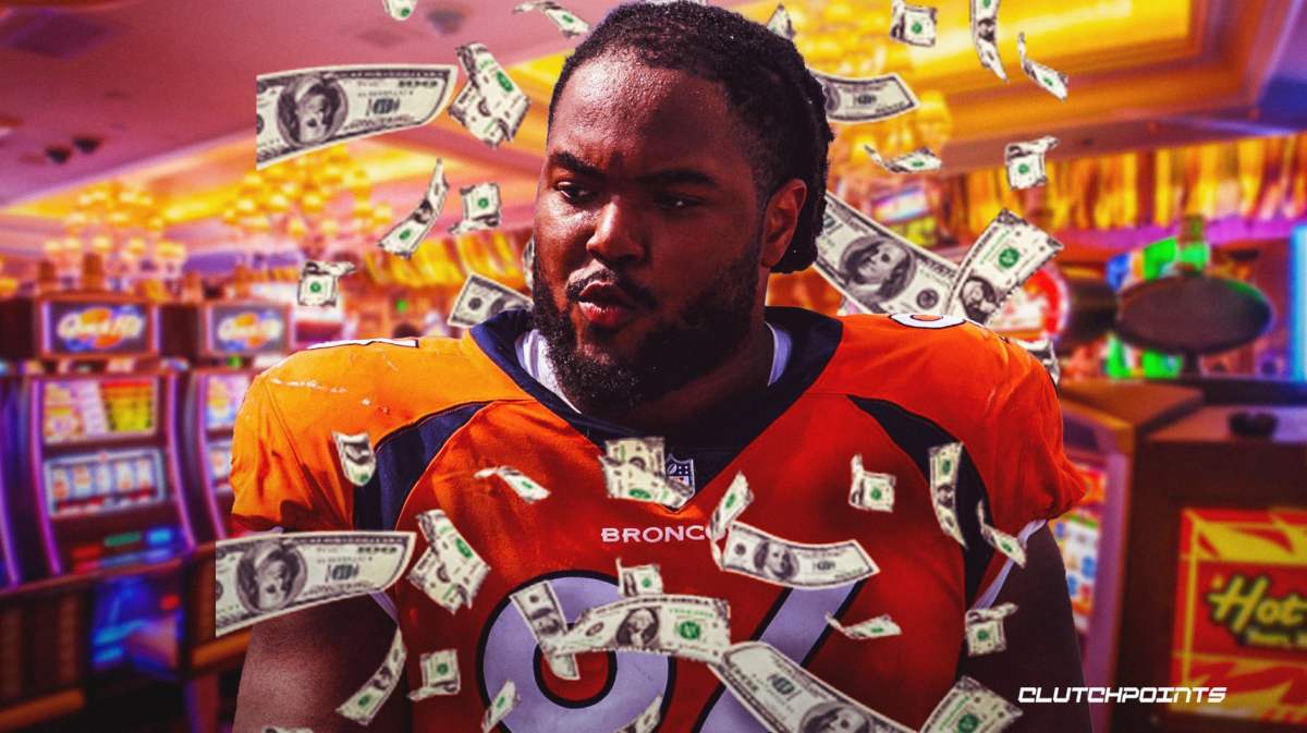 Denver Broncos Eyioma Uwazurike suspended gambling betting