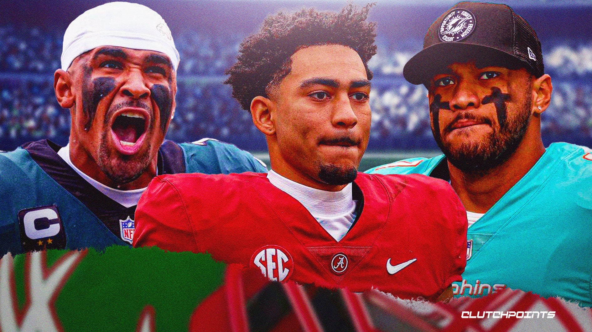 Bryce Young shares advice he got from former Alabama QBs Jalen Hurts, Tua  Tagovailoa, Mac Jones 