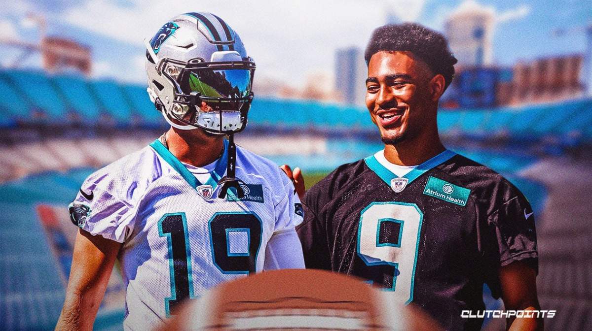 bryce young, panthers, panthers training camp, adam thielen, panthers bryce young