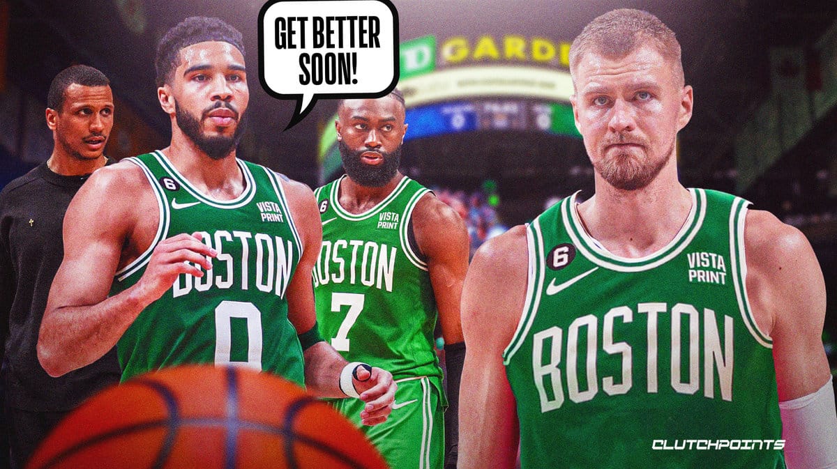 Celtics News Boston Hits Kristaps Porzingis With Worrisome Injury Update 