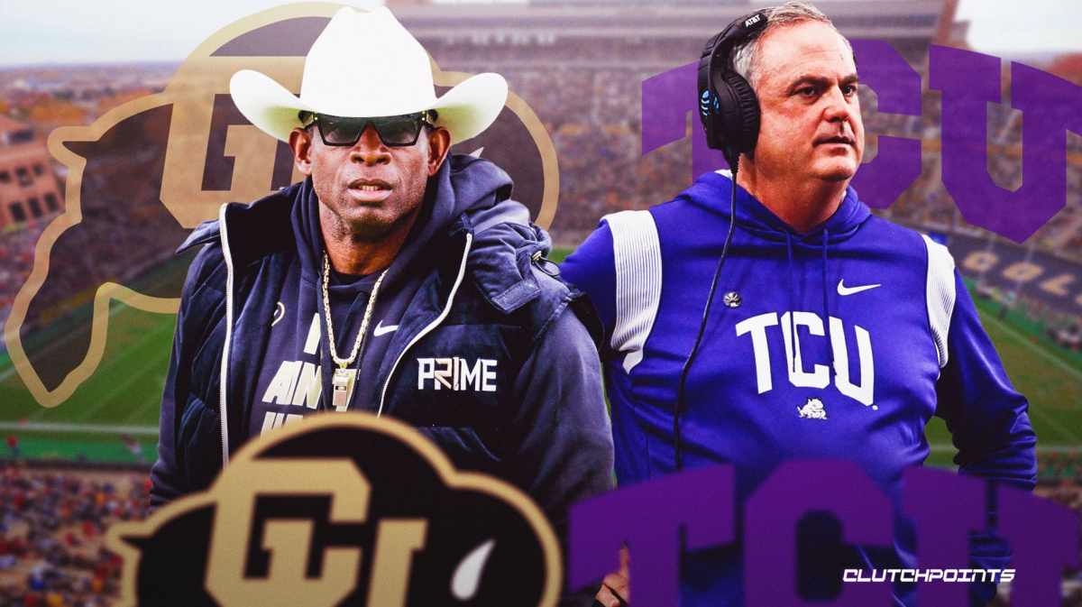 Deion Sanders, Sonny Dykes, TCU football horned frogs, Colorado football