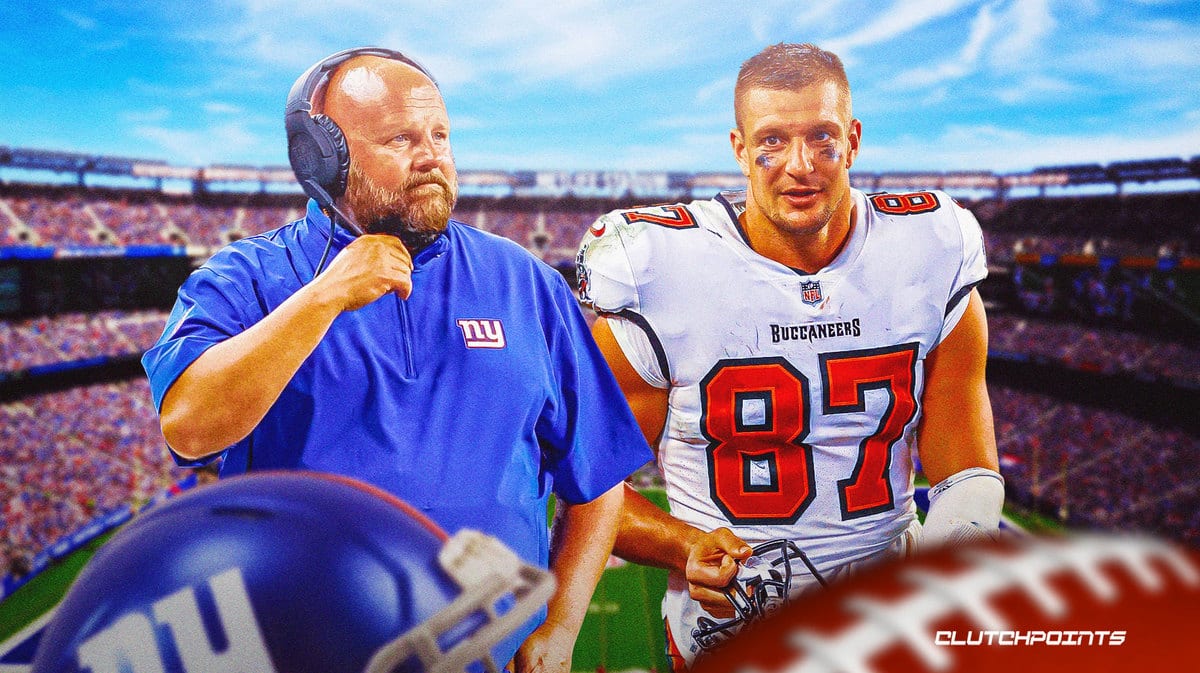 Giants coach Brian Daboll shuts down Gronkowski rumors