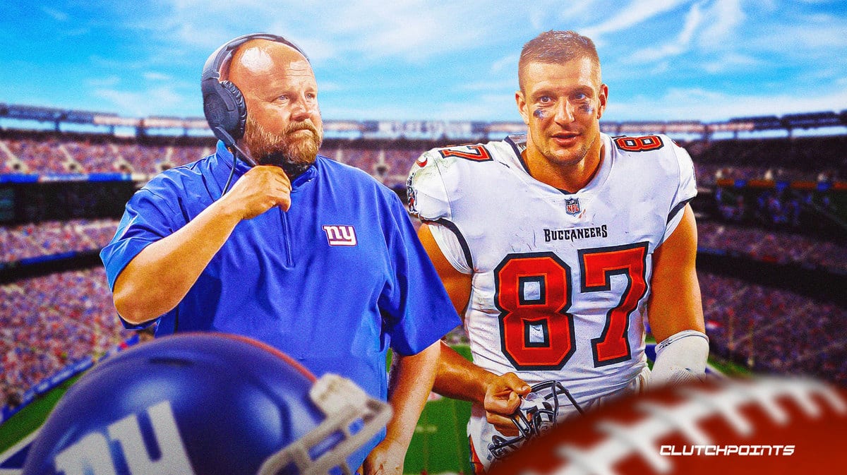 Rob Gronkowski, Brian Daboll, New York Giants