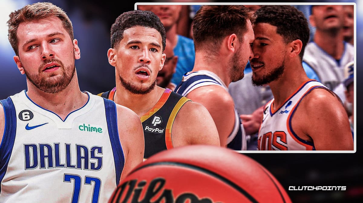 Luka Doncic, Devin Booker, Phoenix Suns, Dallas Mavericks