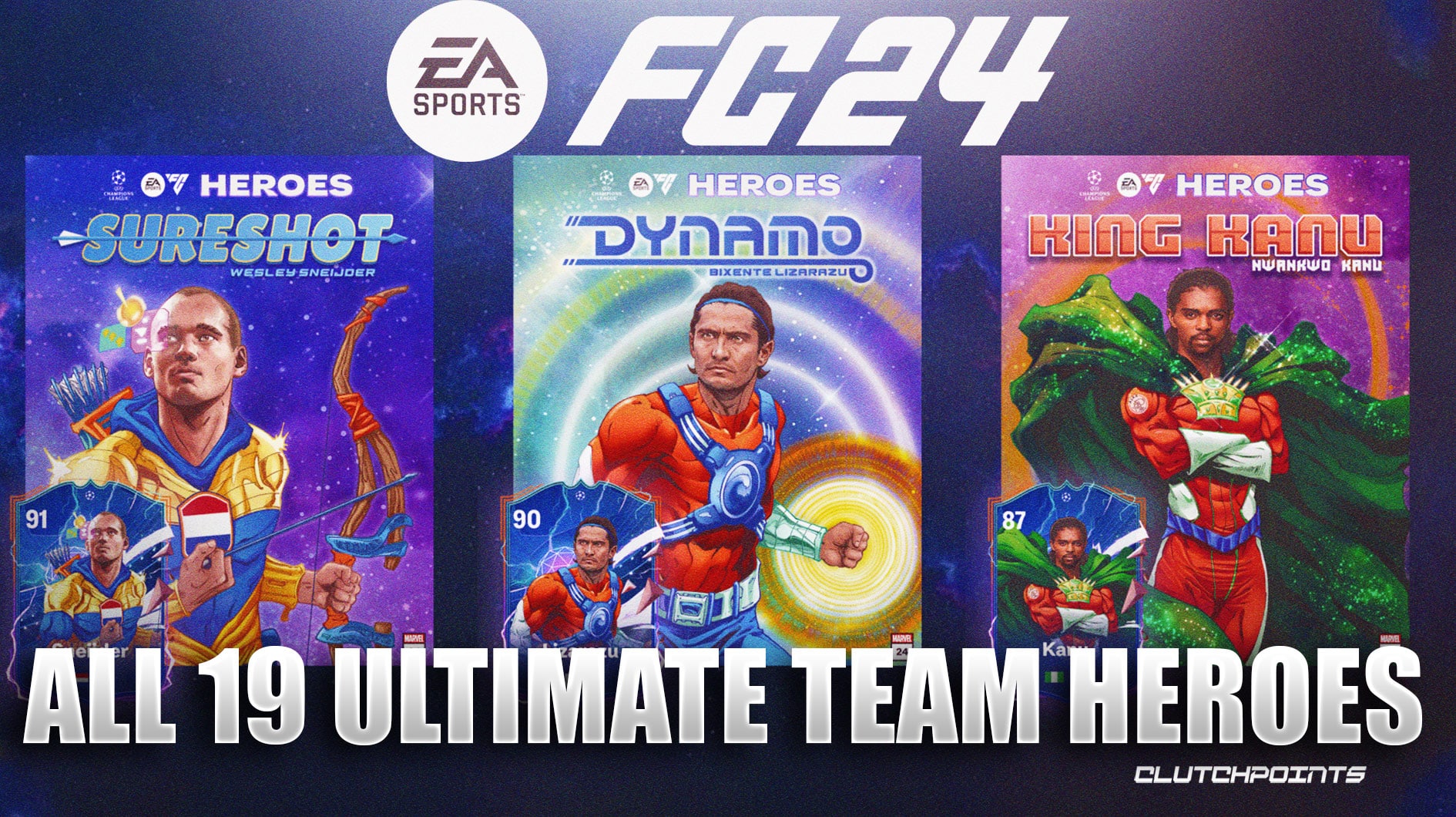 EA Sports FC 24 Ultimate Team Heroes Cards Include a Tribute to