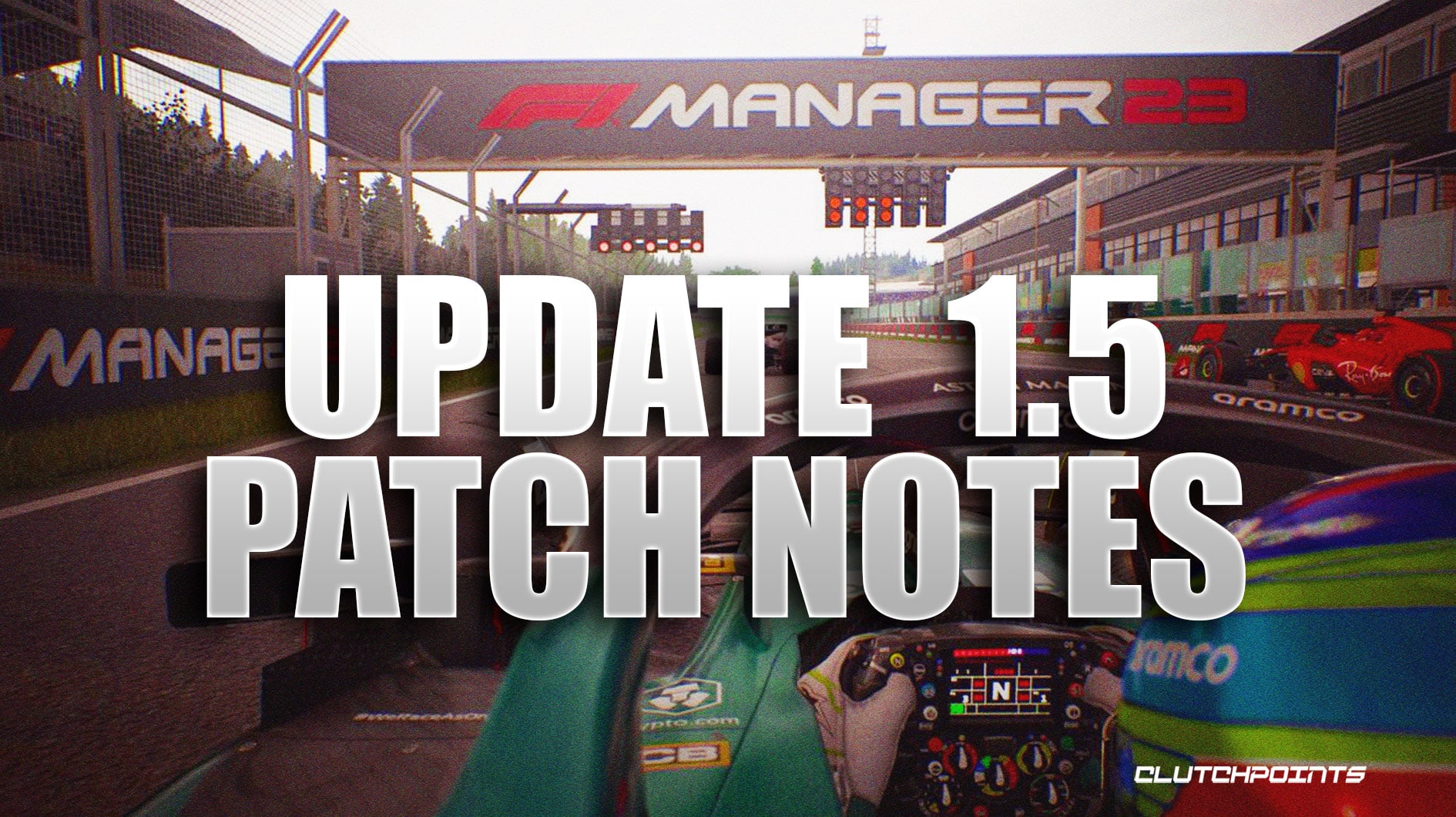 F1 Manager 2023 Patch 1.5 Notes