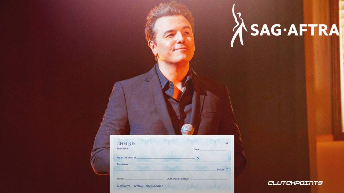 Family Guy creator Seth McFarlane, check, SAG-AFTRA