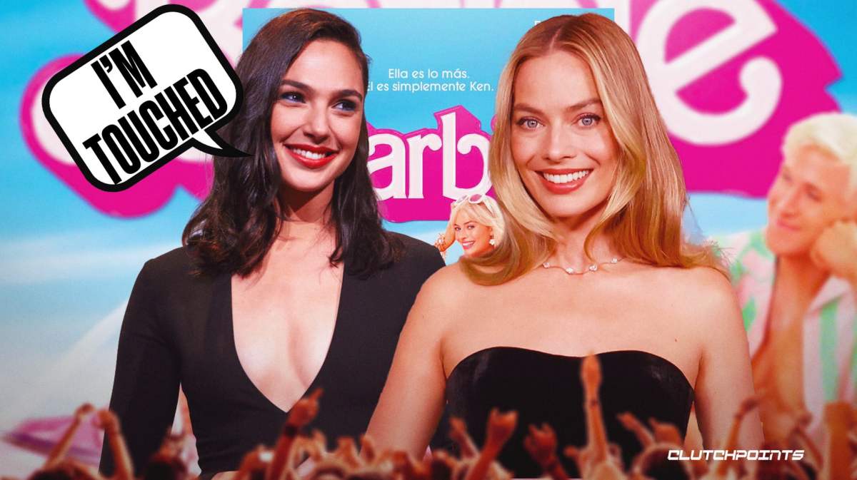 'I'm touched', Gal Gadot, Barbie, Margot Robbie