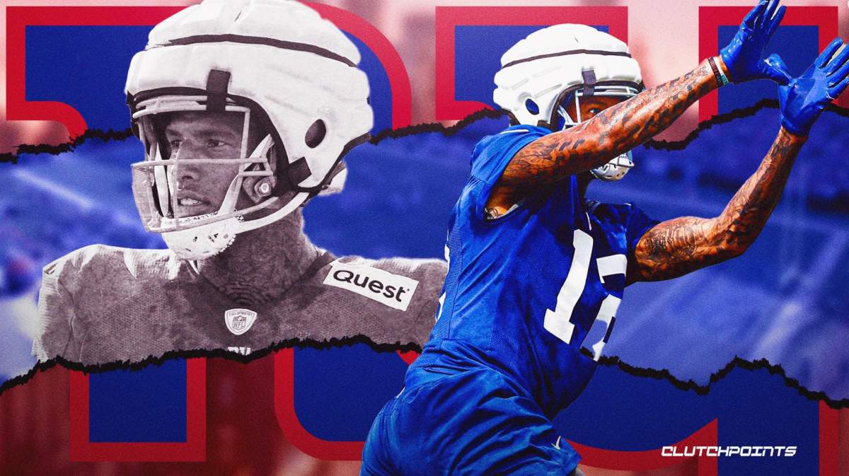 giants, darren waller, giants darren waller, darren waller practice, giants practice