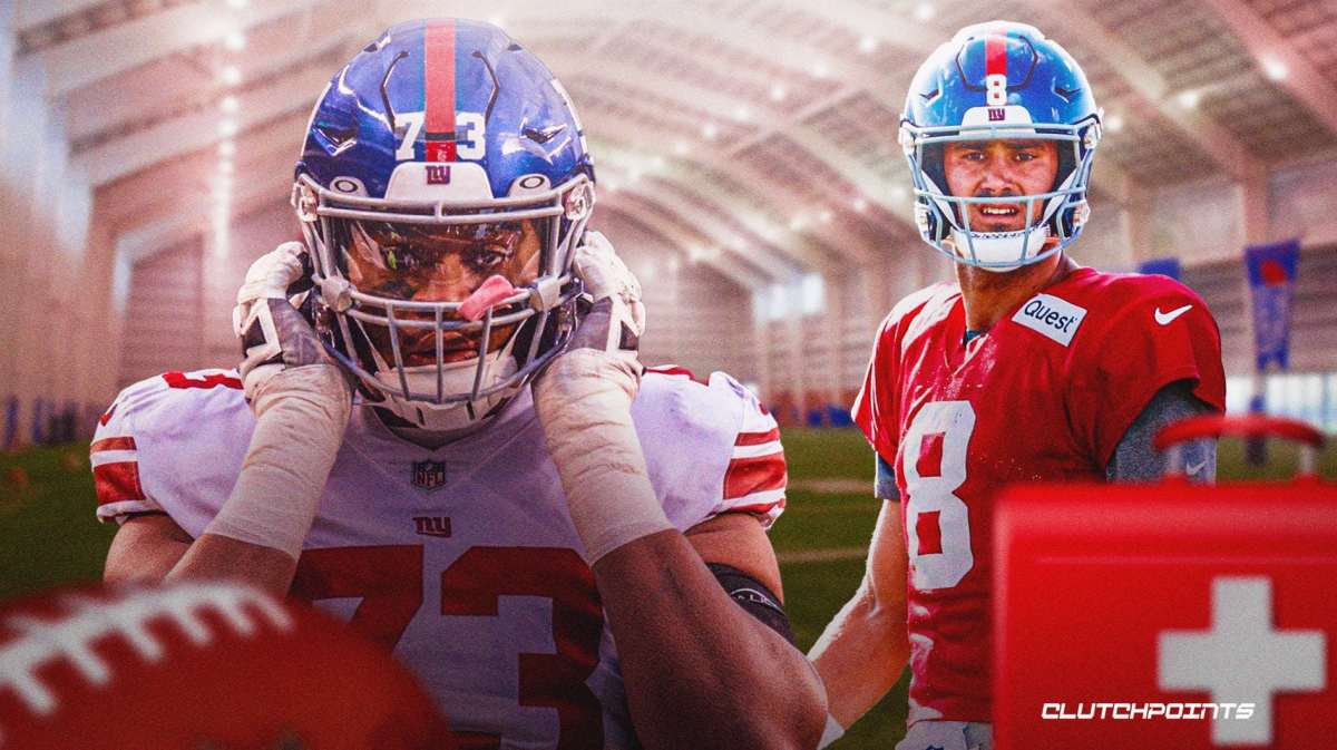 Evan Neal, Daniel Jones, New York Giants, NFL Injury, NFL Training Camp