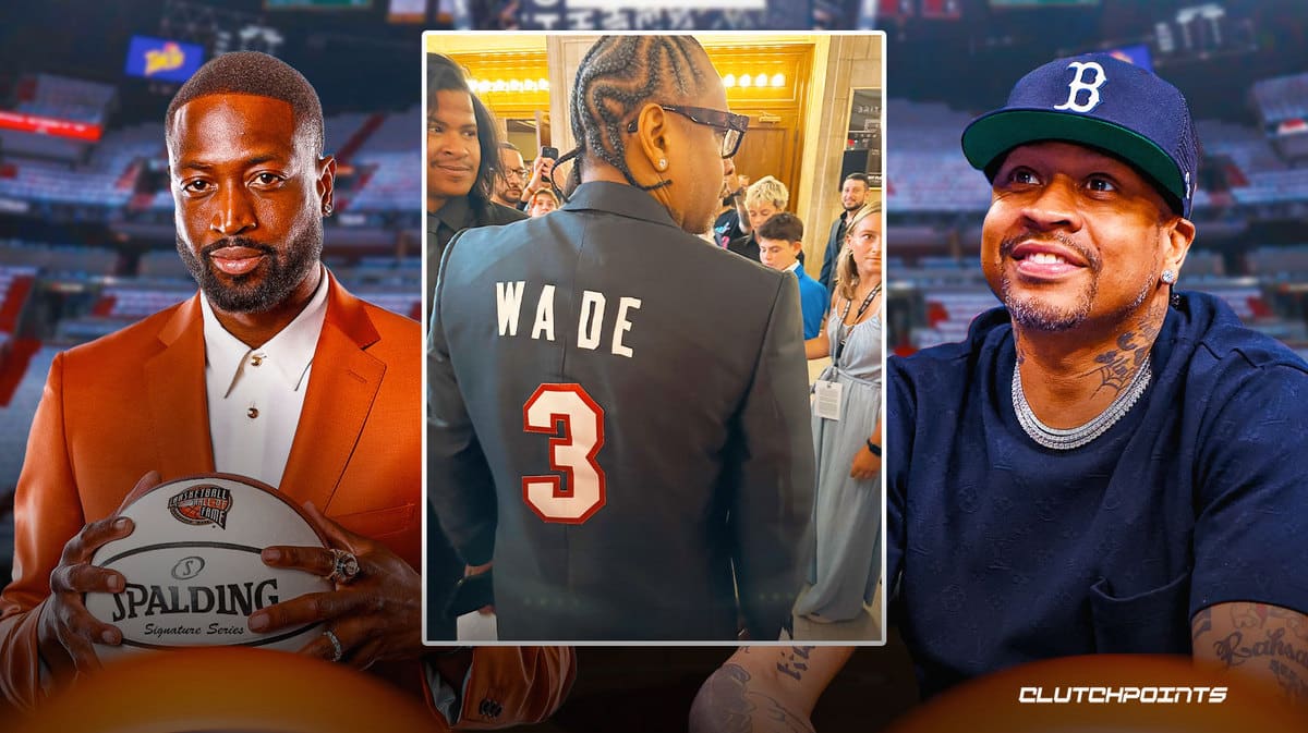 Dwyane Wade, Allen Iverson, Basketball Hall of Fame, Miami Heat, Philadelphia 76ers