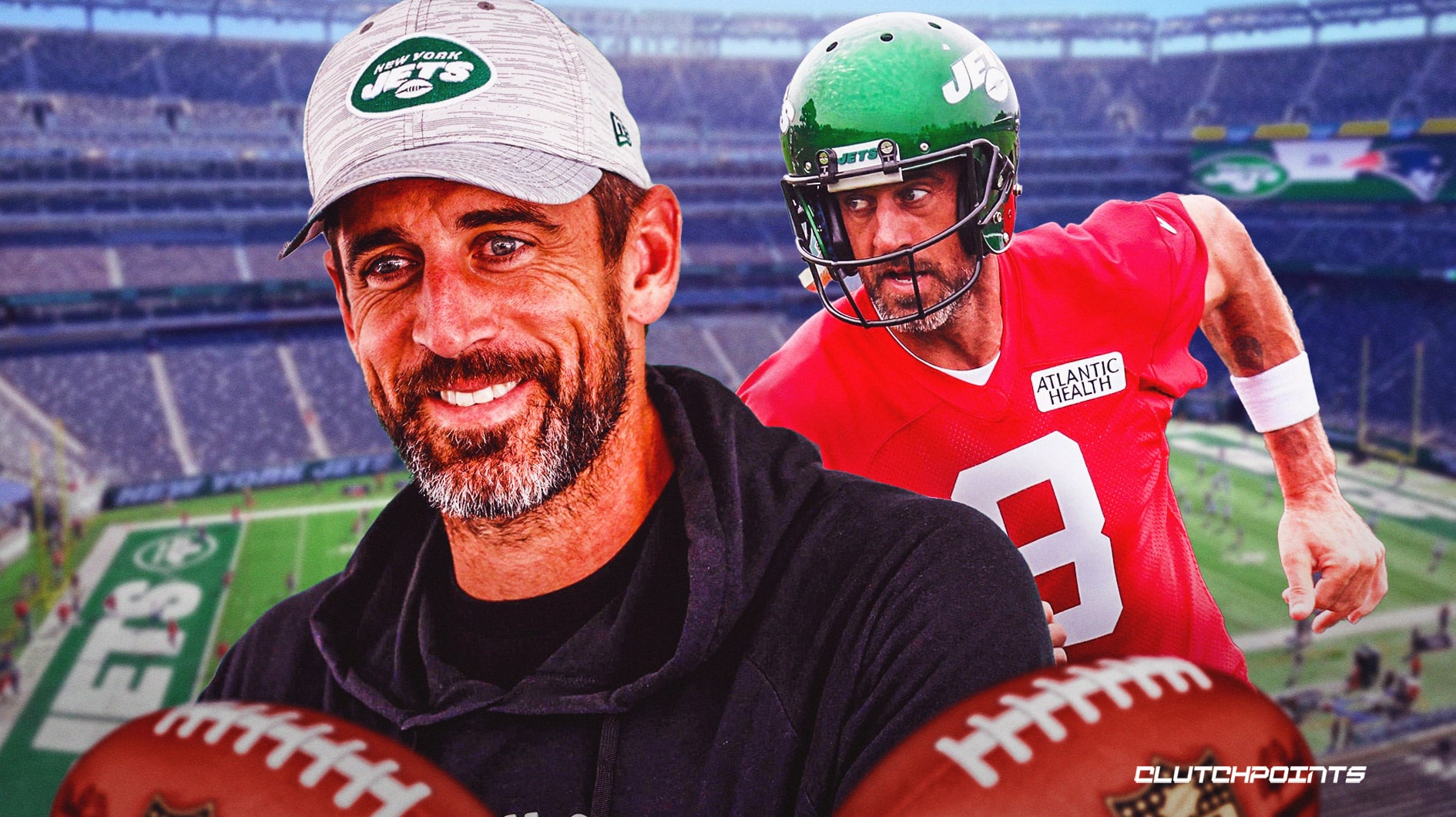 Jets' Aaron Rodgers delivers training camp dime to Jeremy Ruckert