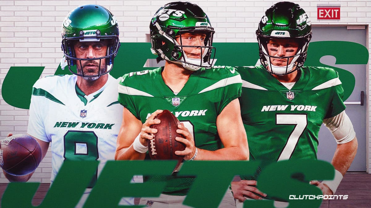 Aaron Rodgers, Zach Wilson, Tim Boyle, Jets