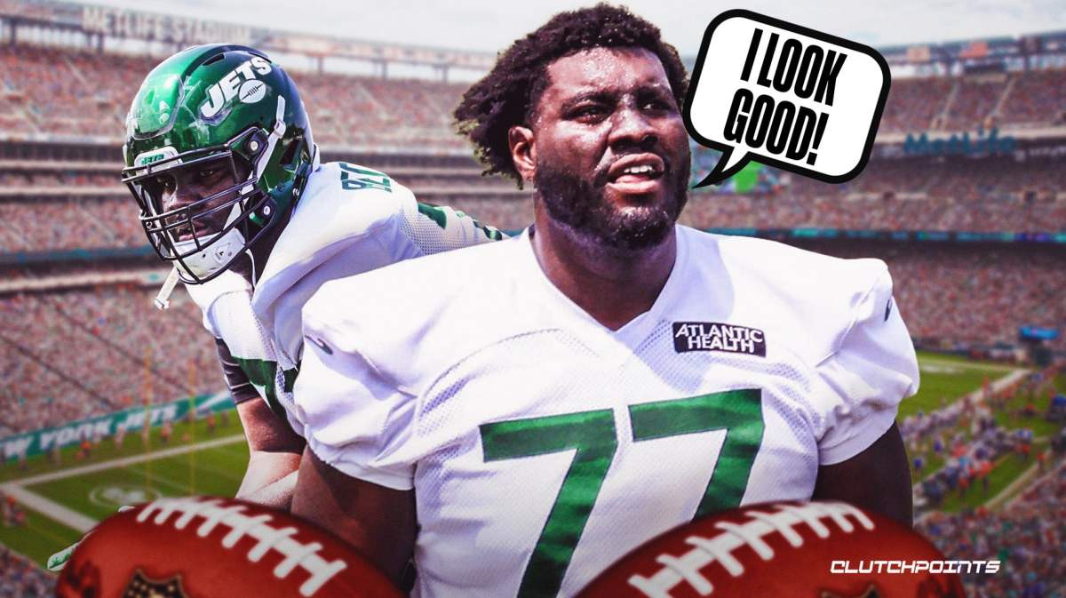 Jets, Mekhi Becton, Mekhi Becton injury, Jets training camp
