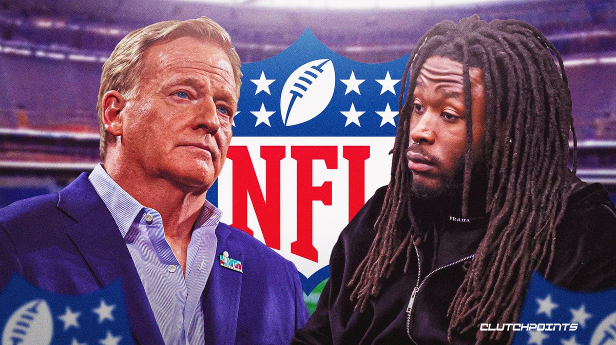 Alvin Kamara, Rodger Goodell, New Orleans Saints