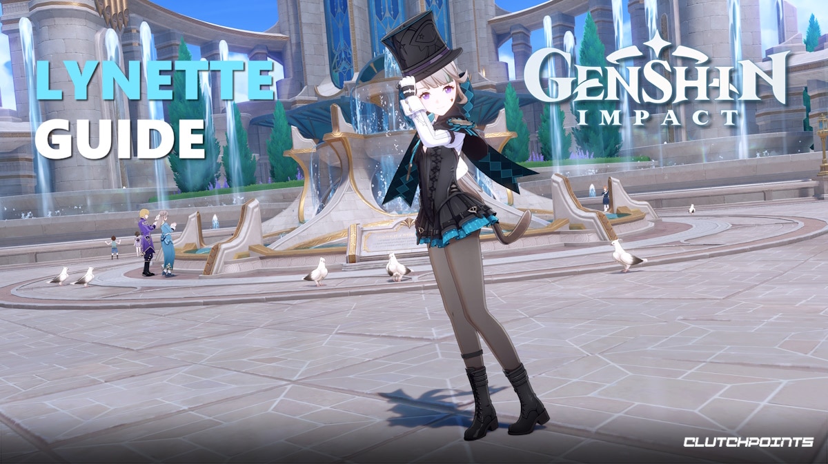 lynette build, lynette genshin impact, lynette, lynette weapon, lynette artifacts