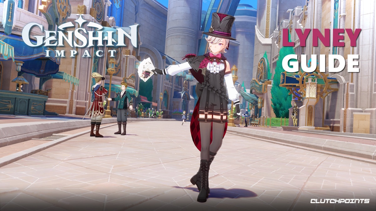 lyney build, lyney genshin impact, lyney, lyney weapon, lyney artifacts