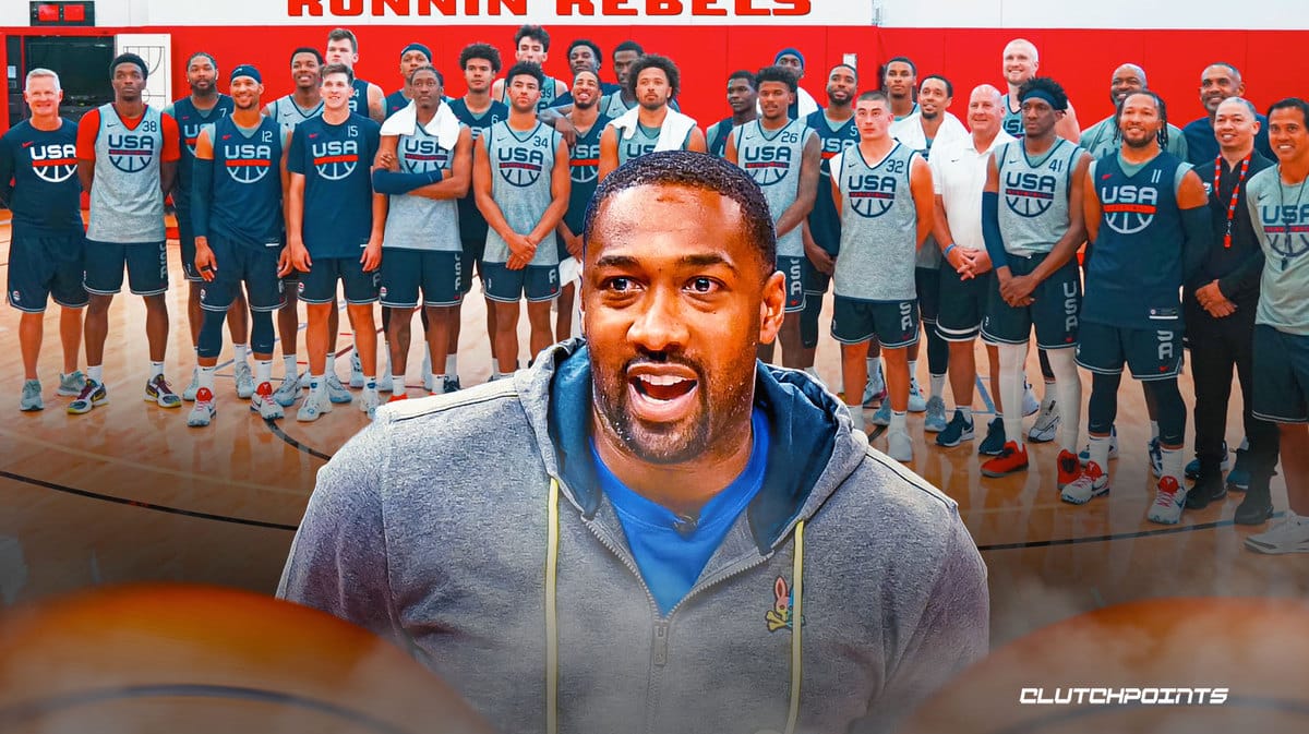 Arena drops. Gilbert Arenas Beard.