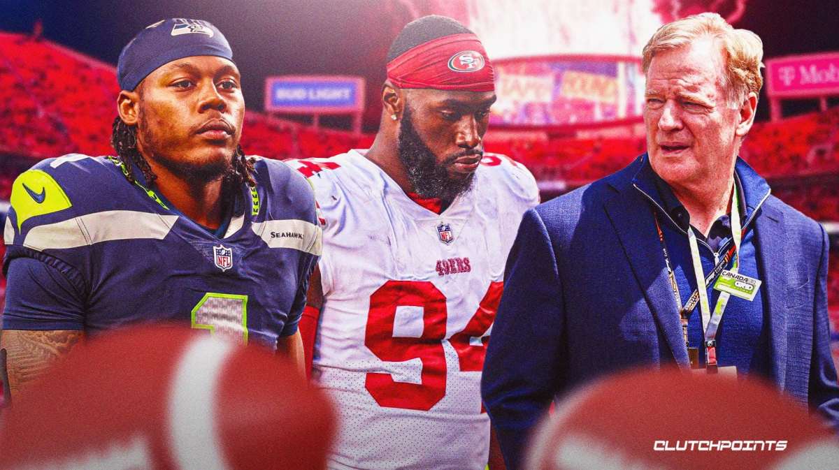 NFL Chiefs Seahawks suspension D;Wayne Eskridge Charles Omenihu