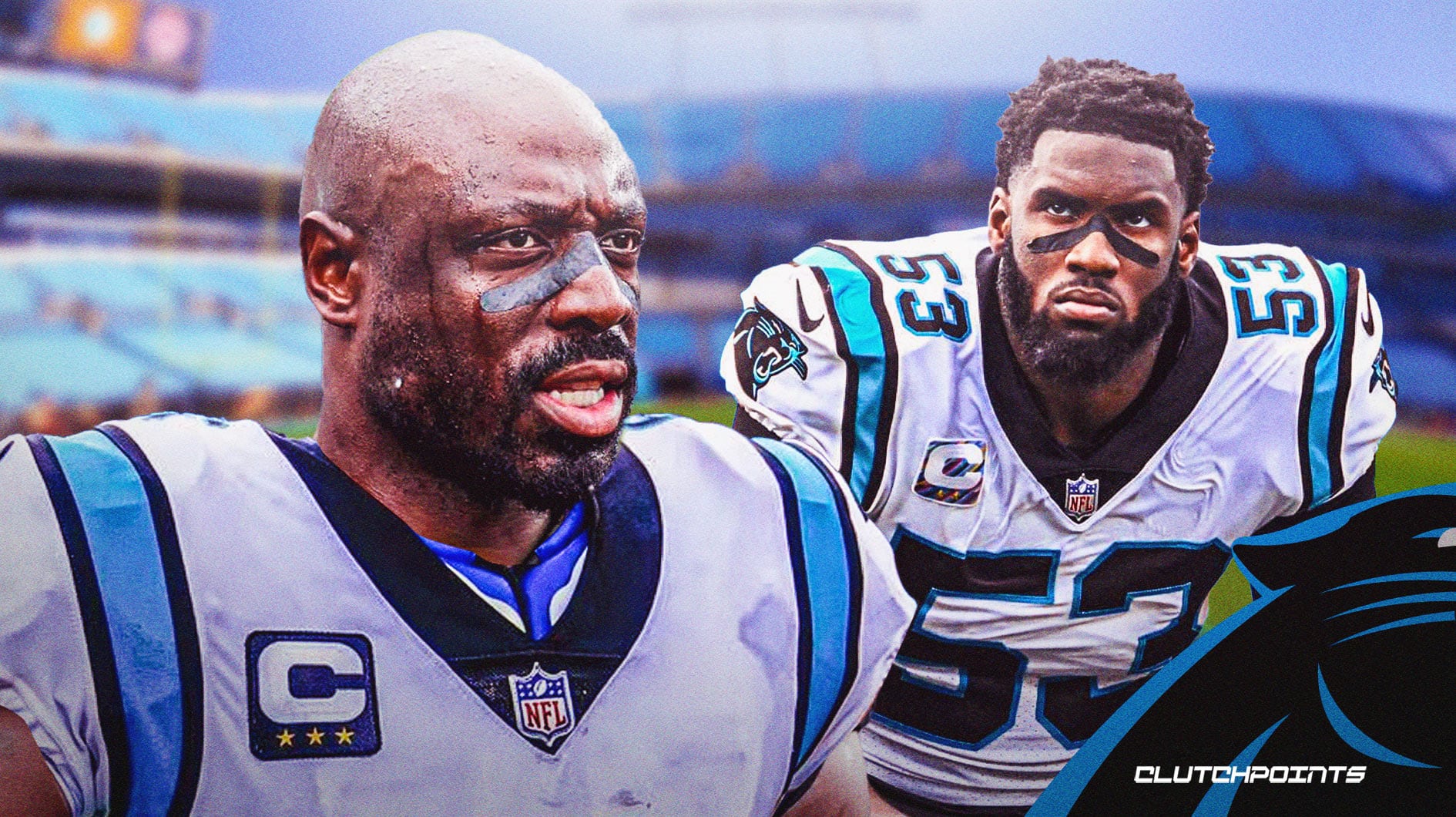 Panthers: Justin Houston looking forward to teaming up with Brian Burns