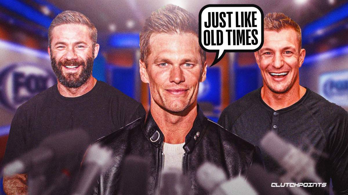 Julian Edelman, Tom Brady, Rob Gronkowski, Patriots