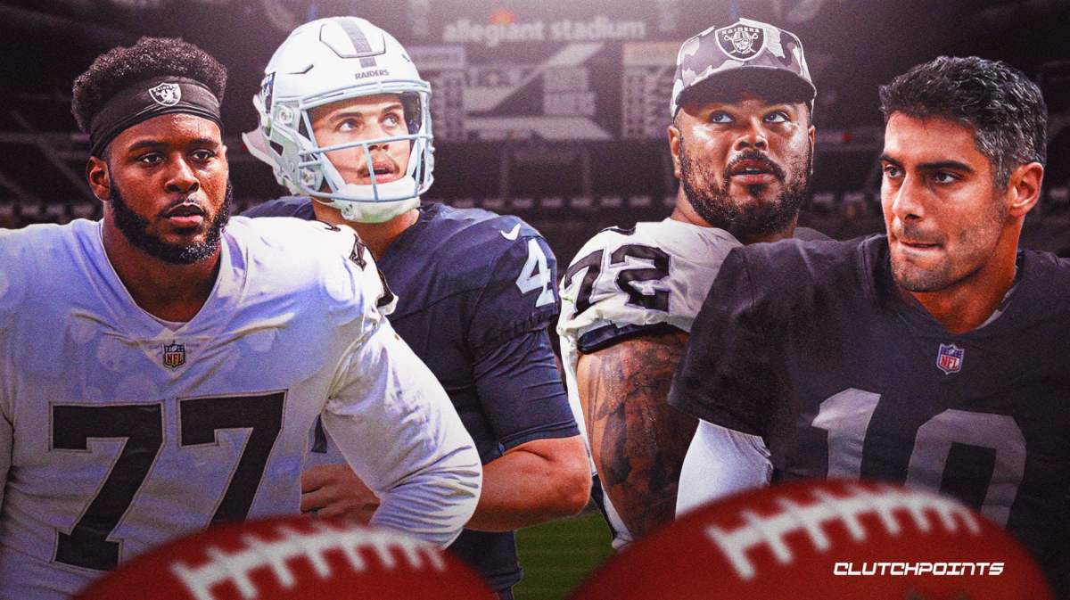 Raiders, NFL preseason, NFL training camp, Jimmy Garoppolo, Aidan O'Connell