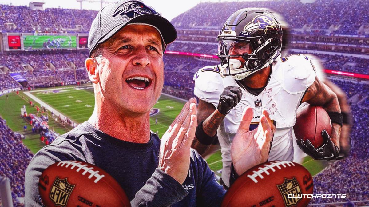 John Harbaugh, Rashod Bateman, Ravens