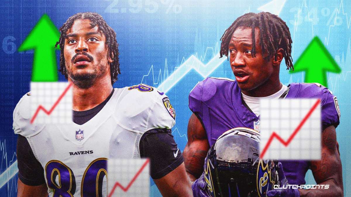 Baltimore Ravens Zay Flowers Isaiah Likely preseason roster