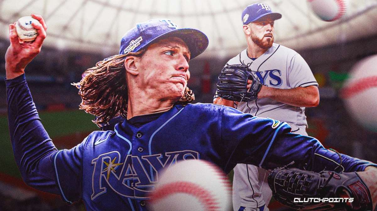 Tyler Glasnow, Aaron Civale, Tampa Bay Rays