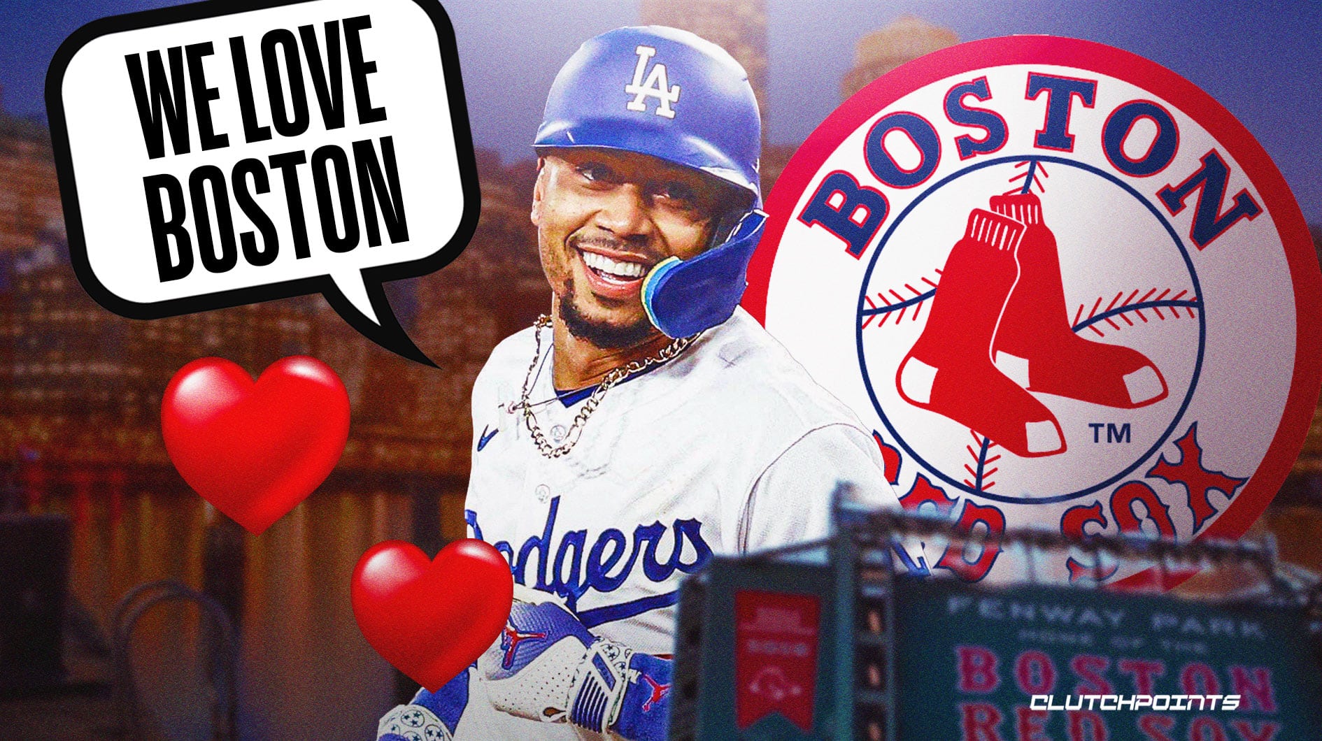 Mookie Betts is in love - The Boston Globe