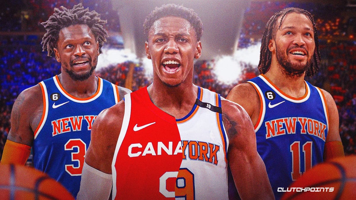 RJ Barrett, New York Knicks, Julius Randle, Jalen Brunson