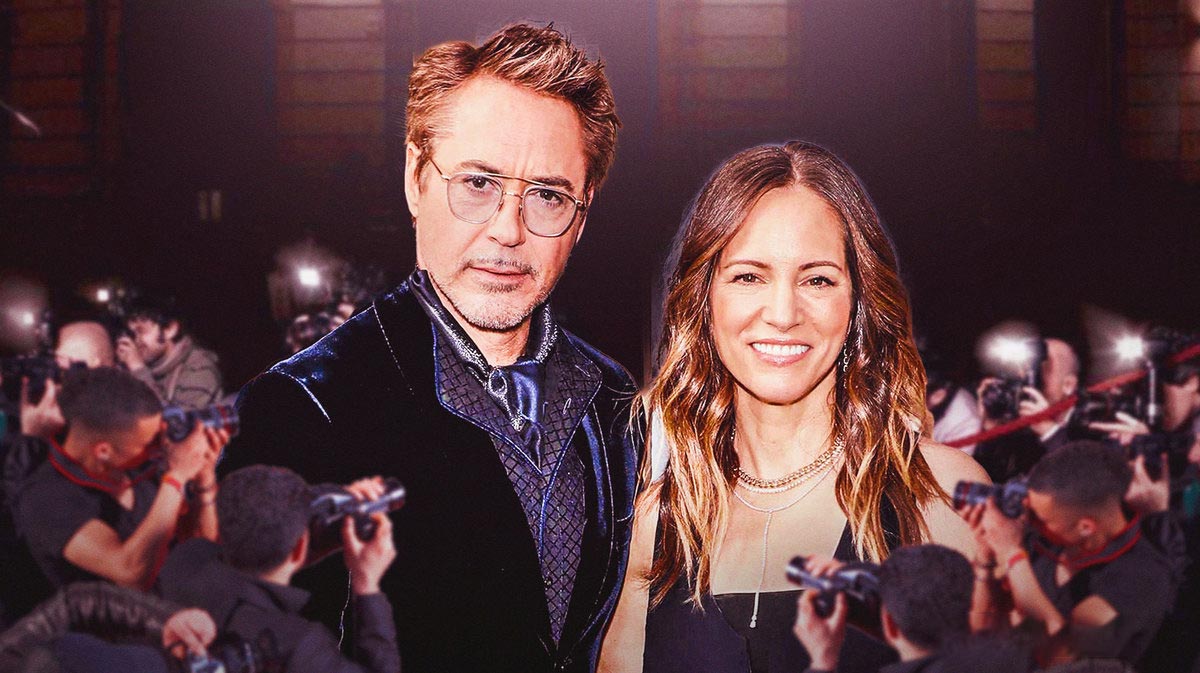 Robert Downey Jr. and his wife Susan Downey.