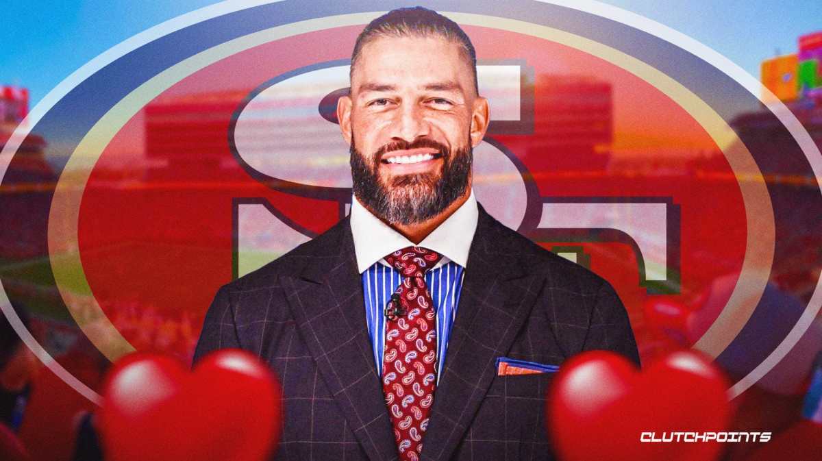 roman reigns, niners, niners super bowl, roman reigns super bowl, super bowl