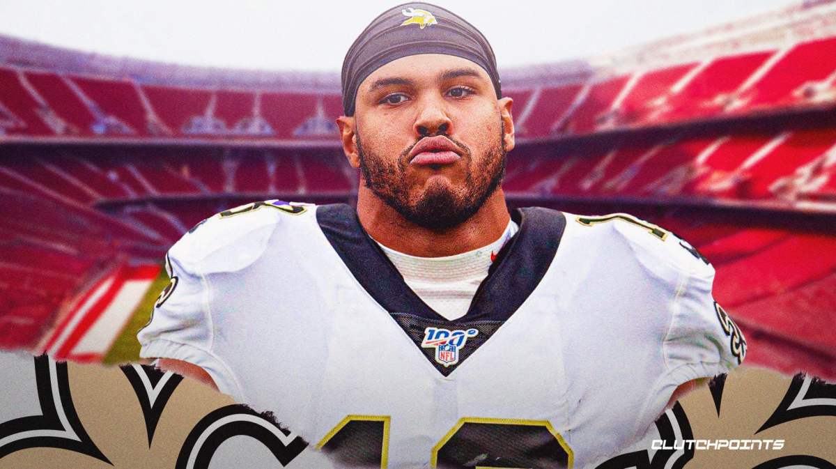 saints, anthony barr, kareem hunt, saints anthony barr, saints kareem hunt