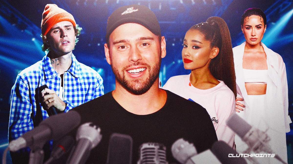 Scooter Braun, Justin Bieber, Ariana Grande